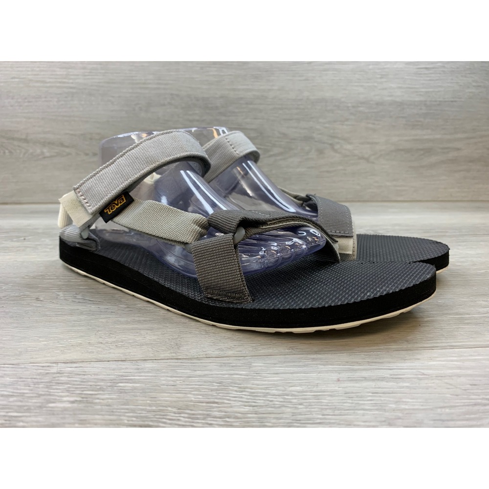 Teva Original Universal Men's 11 Grey White Sport Sandals Classic Shoes